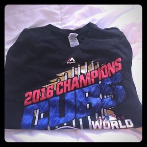 2016 Chicago Cubs world champions tee